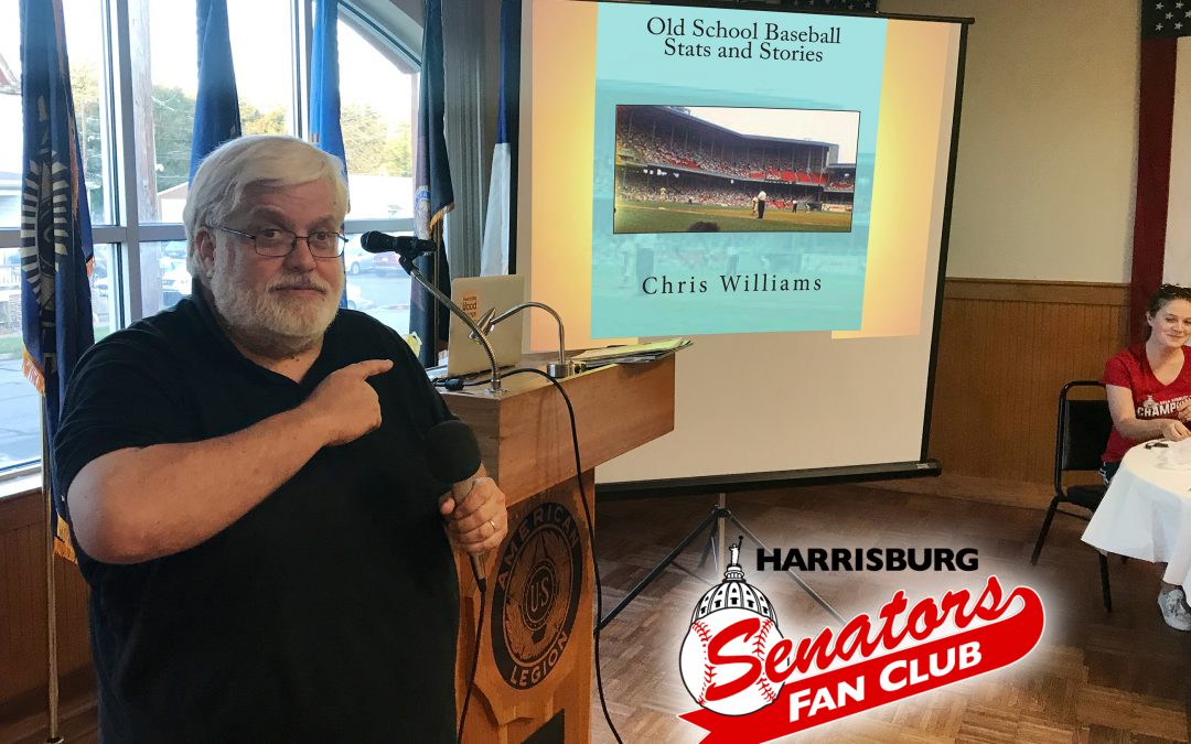 Chris Williams – Old School Baseball Stats and Stories (Sept 2018)